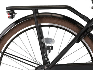 Bagagedrager 24 INCH Urban-Dutch Mat Zwart