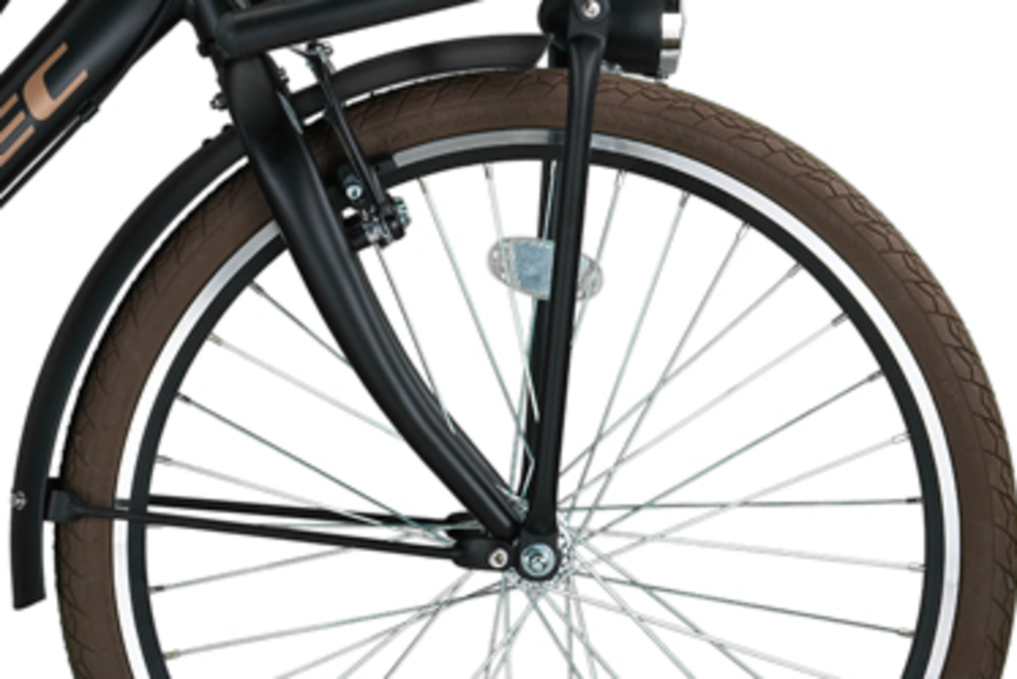 Spatbord 28 INCH Stang Dutch-Urban L-570/500 -Mat Zwart